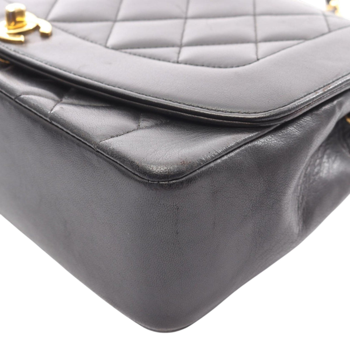 Chanel Medium Lambskin Diana Flap