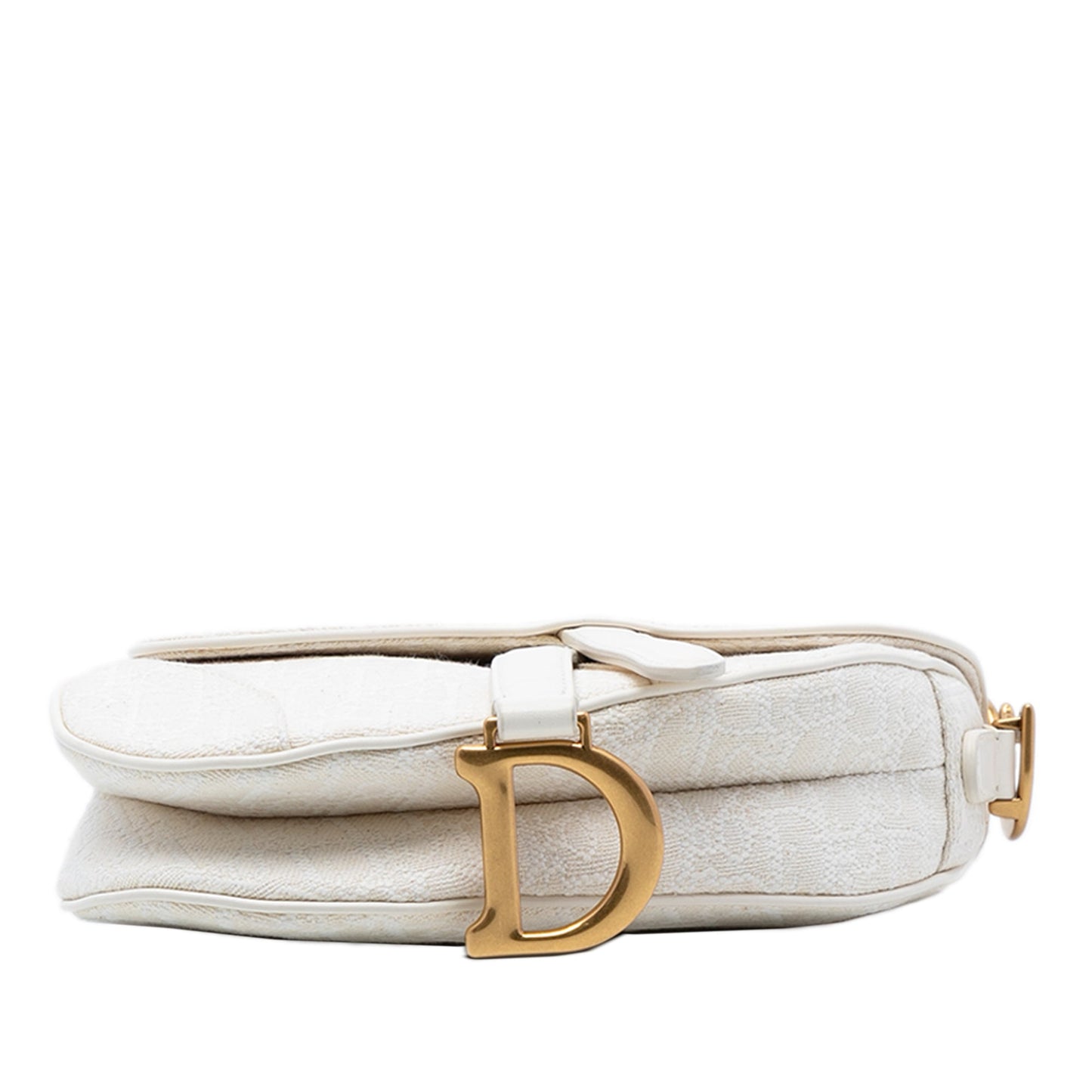 Dior Mini Oblique Canvas Saddle Bag