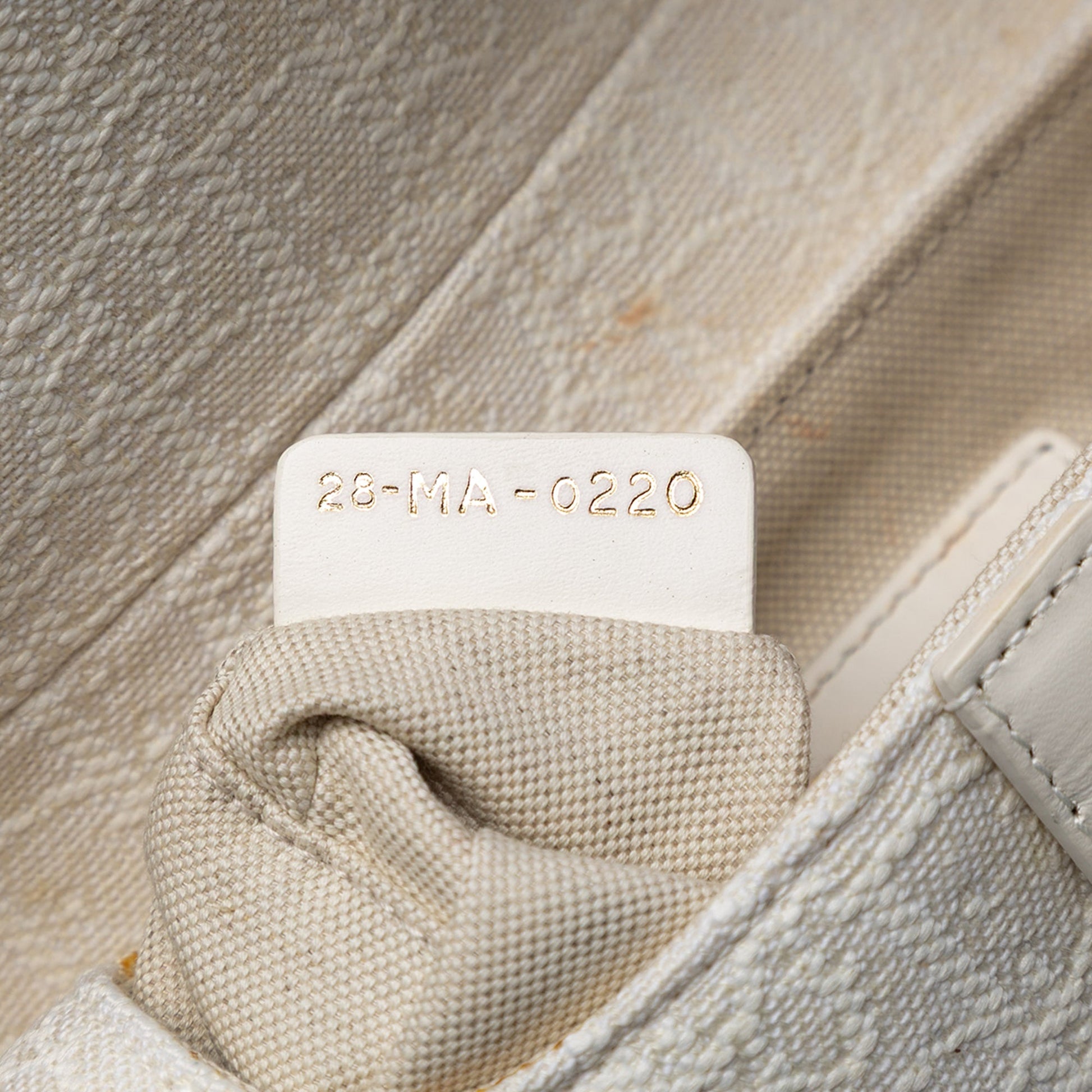 Dior Mini Oblique Canvas Saddle Bag