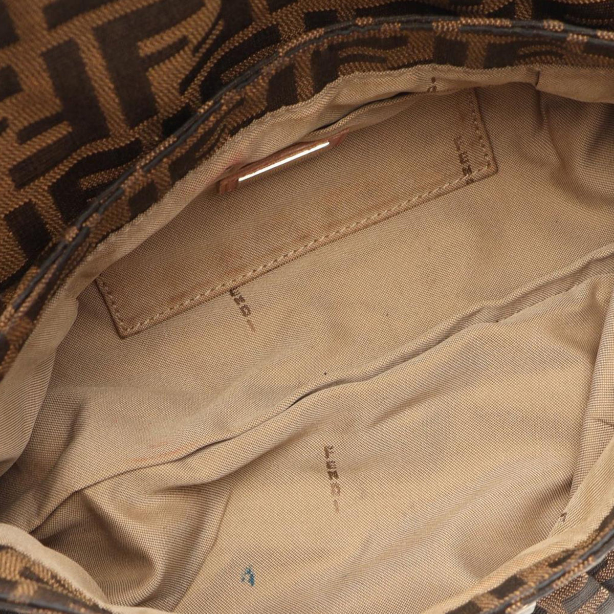 Fendi Zucca Chef Hobo — Brown
