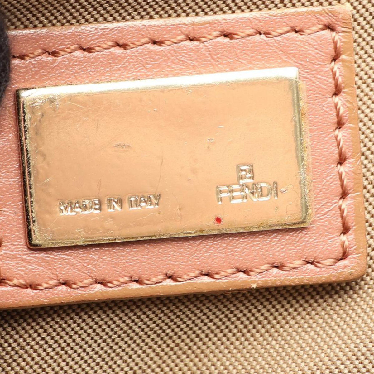 Fendi Zucca Chef Hobo — Brown
