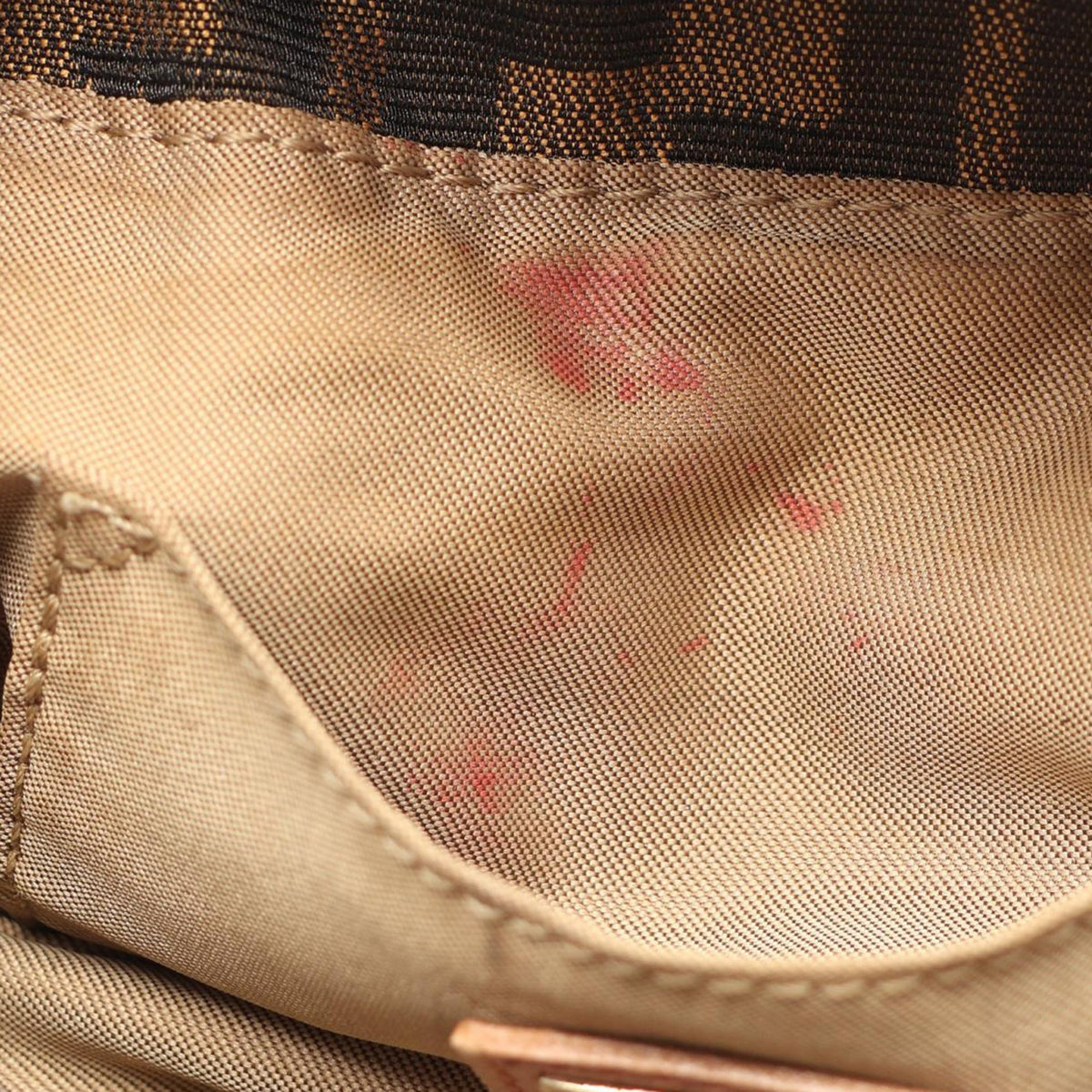 Fendi Zucca Chef Hobo — Brown
