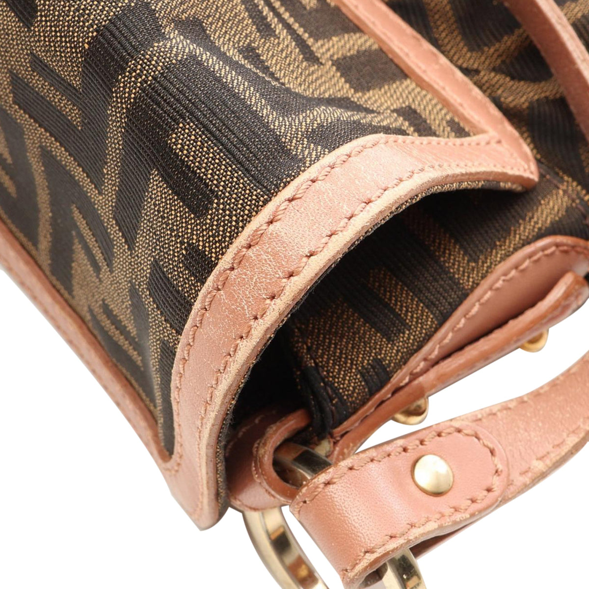 Fendi Zucca Chef Hobo — Brown