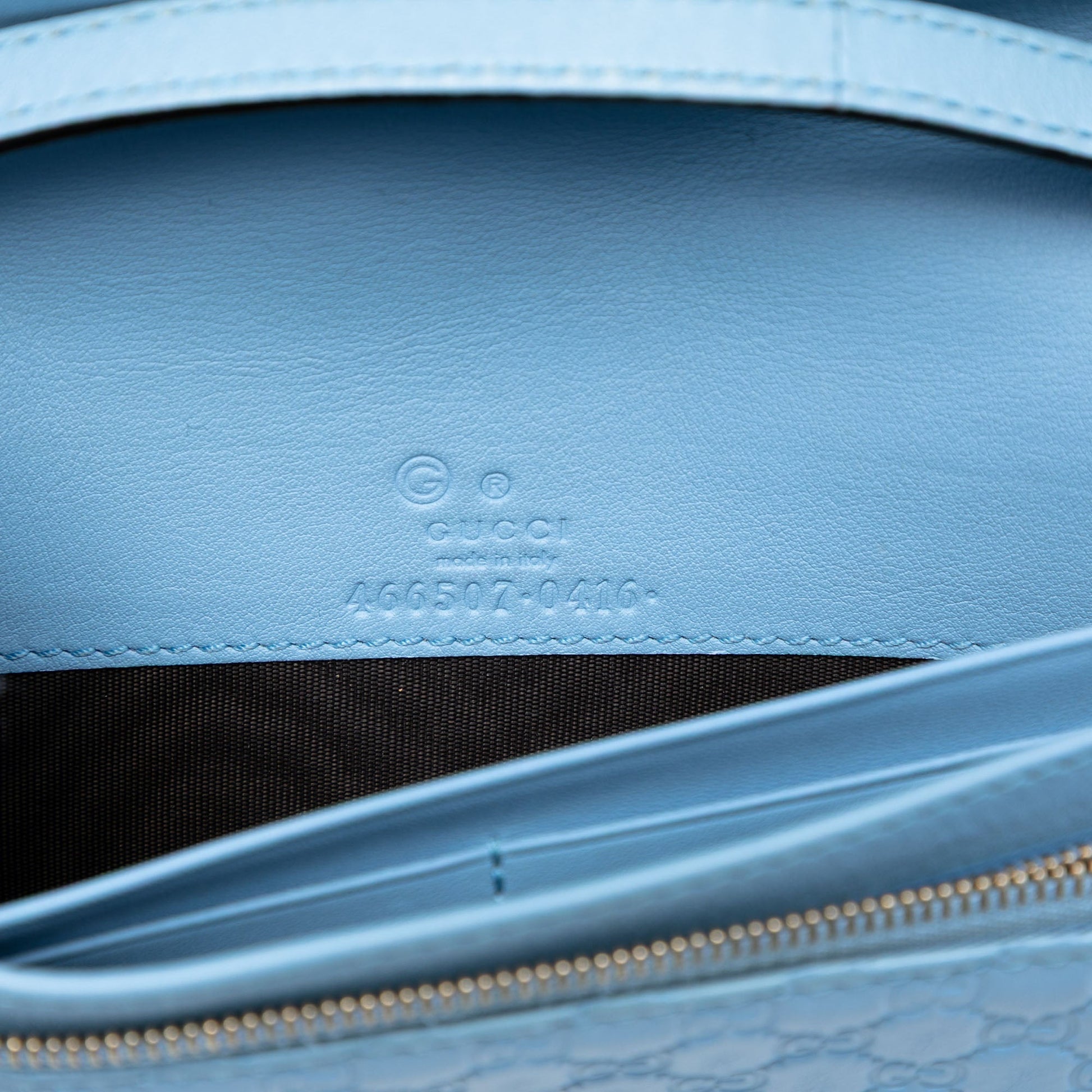 Gucci Microguccissima Wallet on Strap