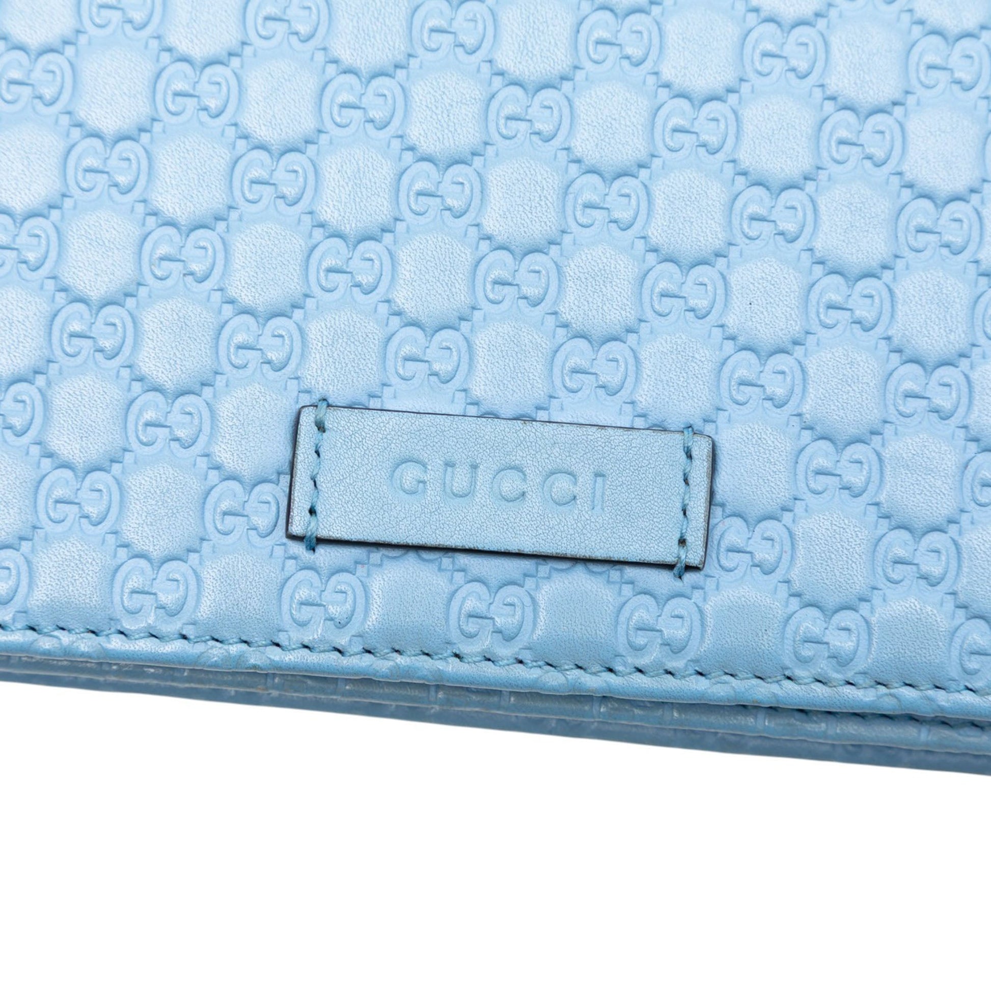 Gucci Microguccissima Wallet on Strap