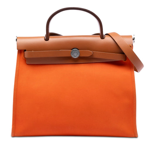 Hermès Toile Herbag Zip 31