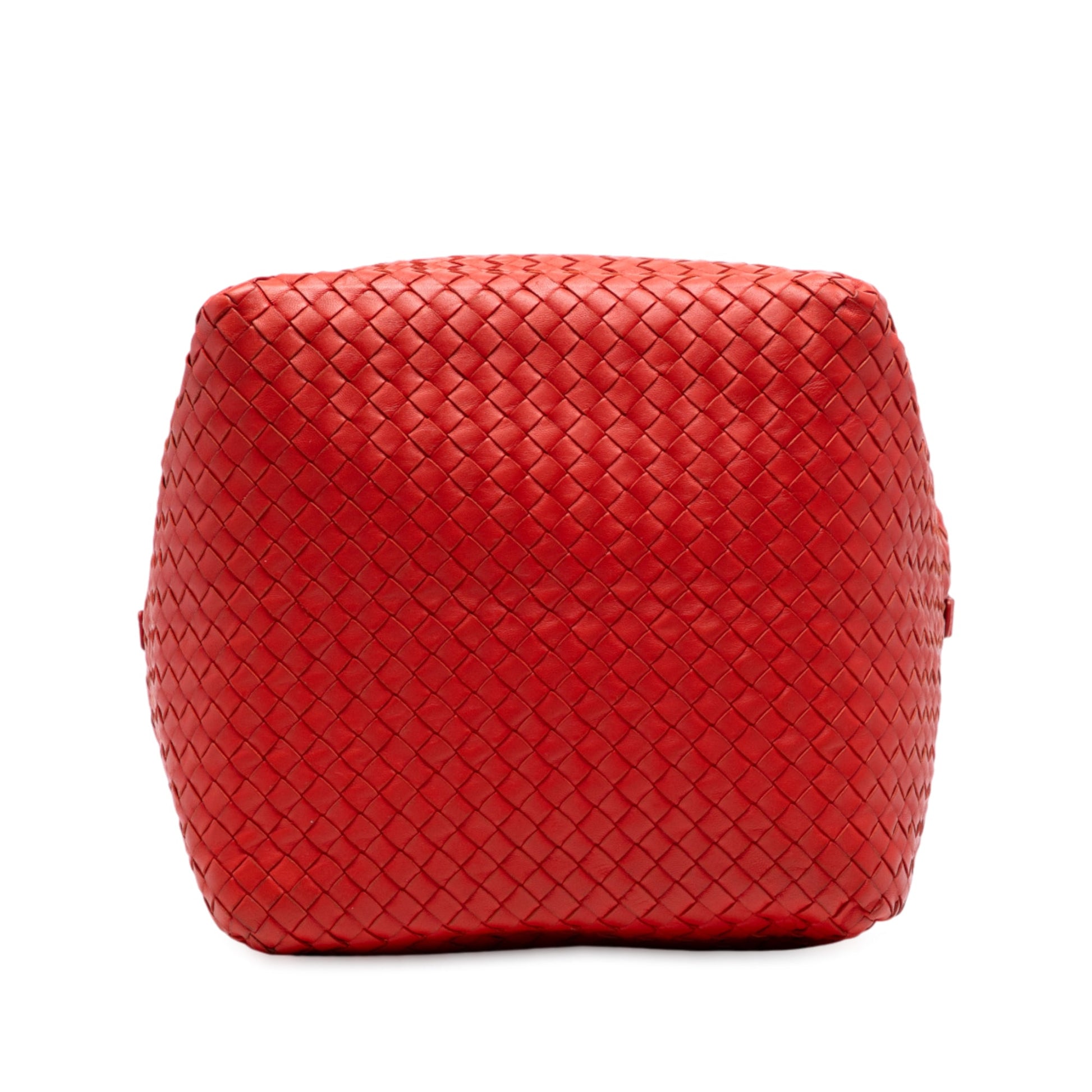 Bottega Veneta Nappa Intrecciato Cube Shoulder Bag