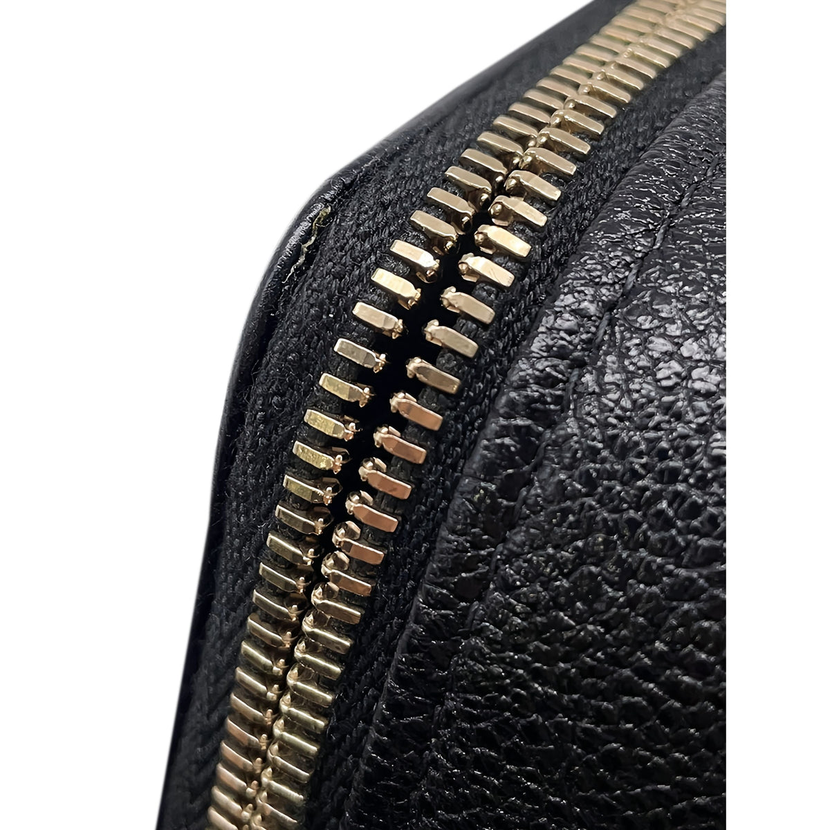 Chanel Mini Chevron Caviar Boy Clutch with Chain — Black