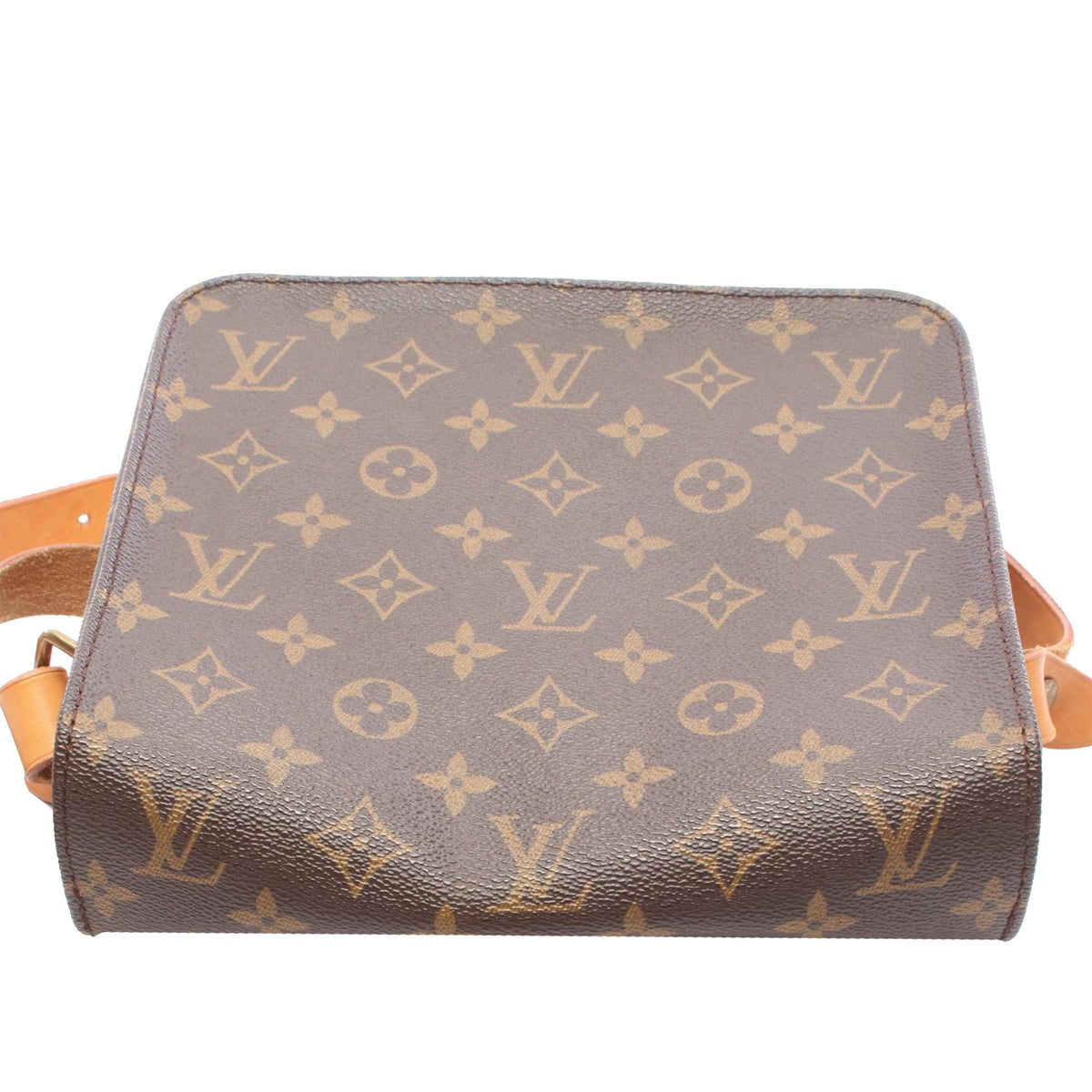 Louis Vuitton Monogram Cartouchiere MM — Brown