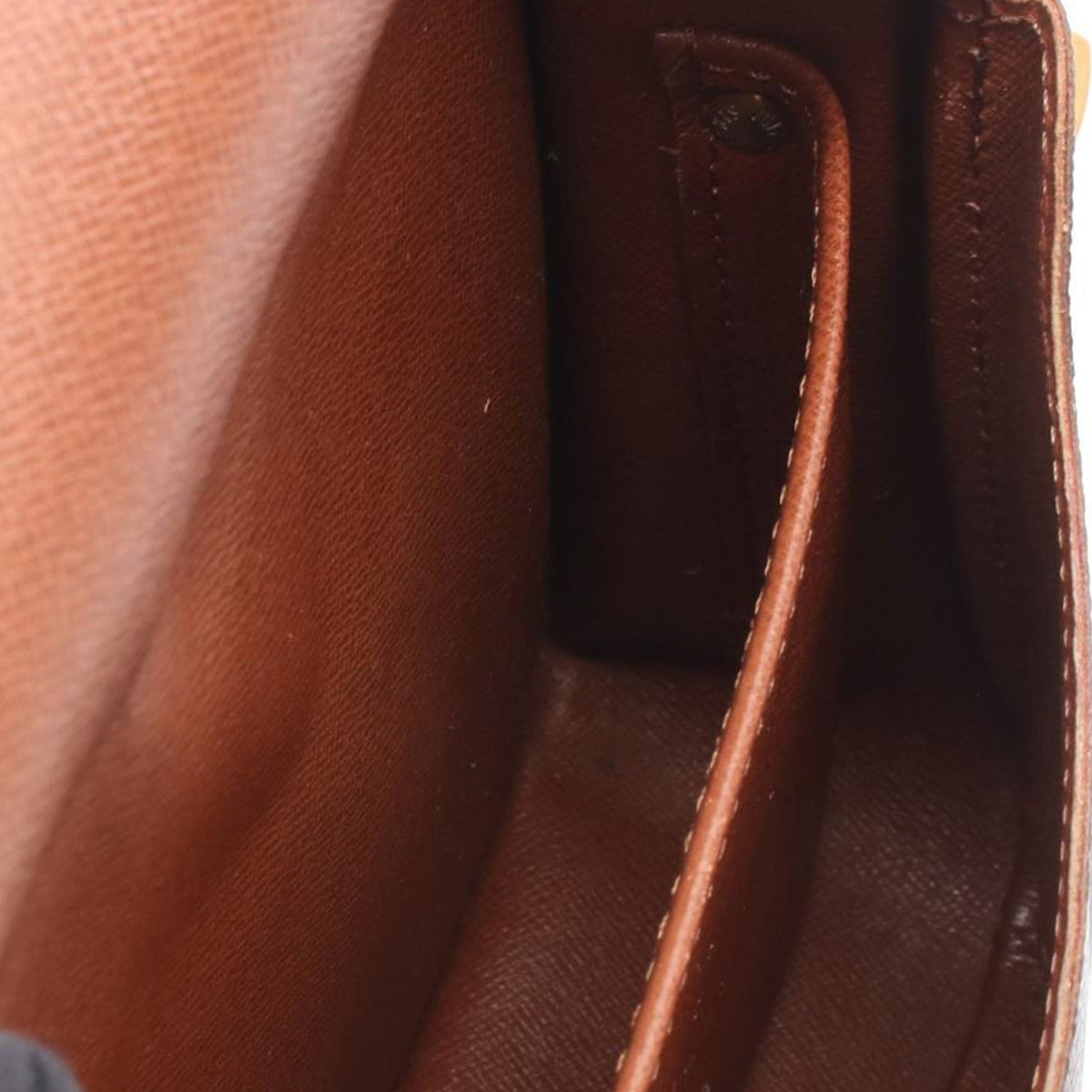 Louis Vuitton Monogram Cartouchiere MM — Brown