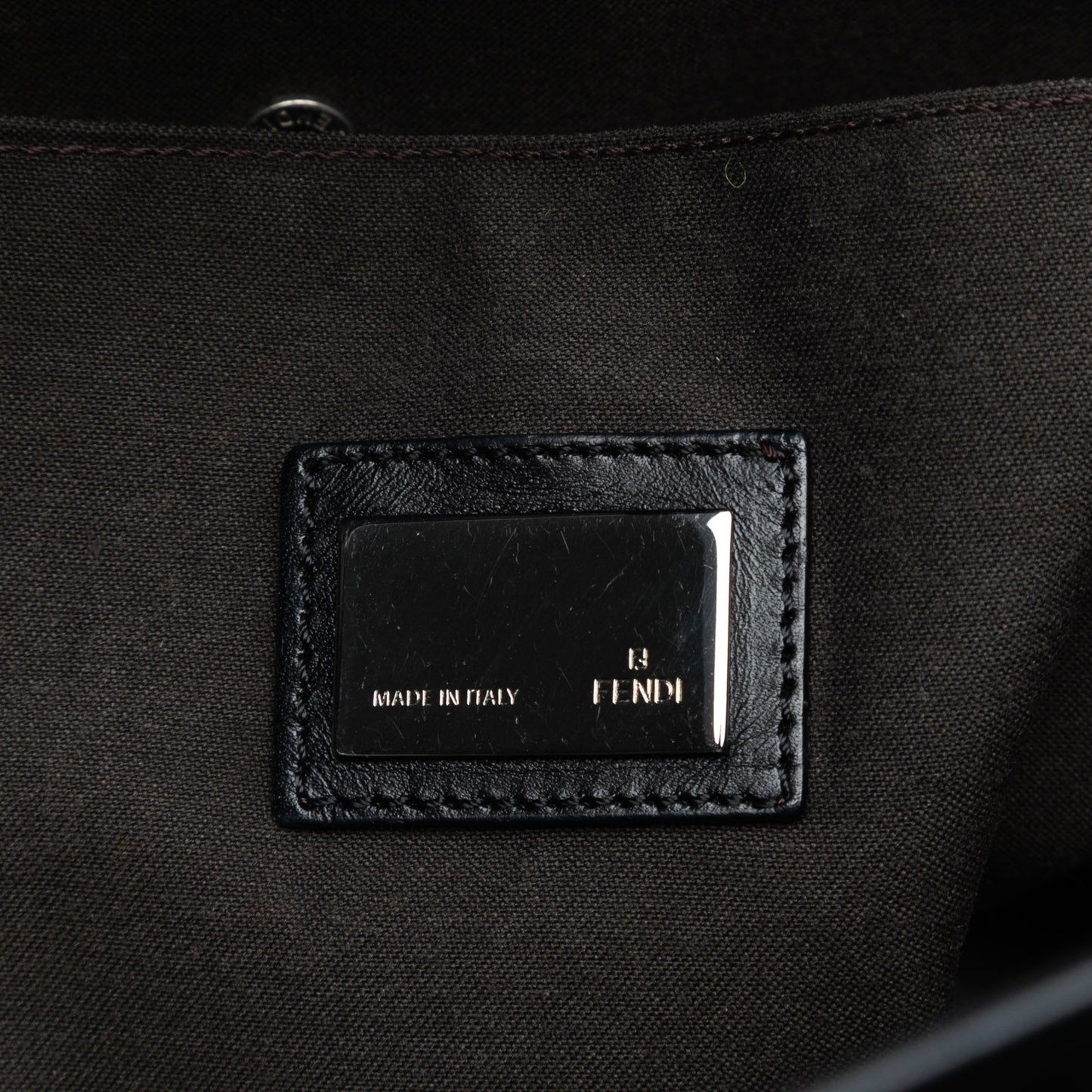 Fendi Zucchino Canvas Tote