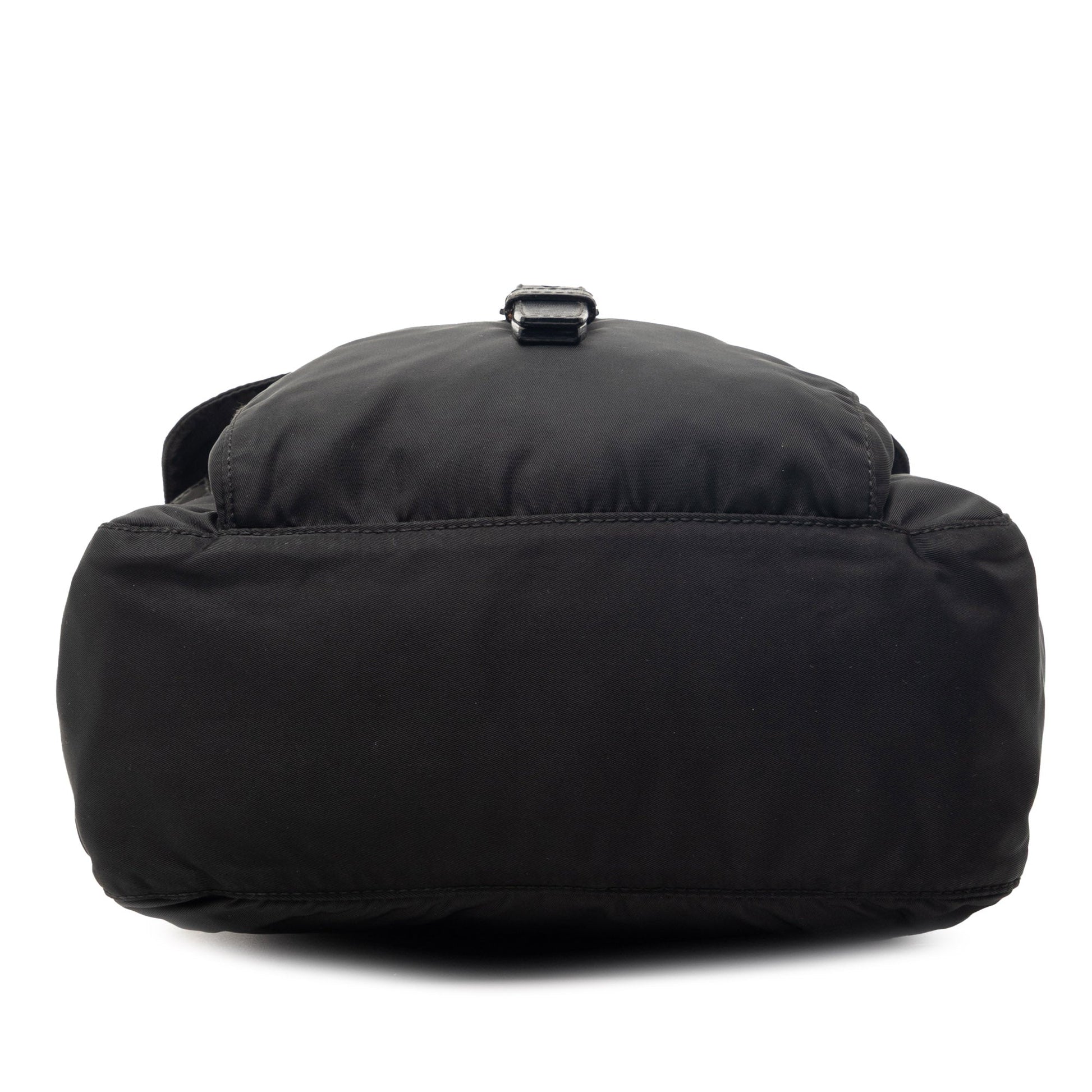 Tessuto Zip Buckle Messenger Bag