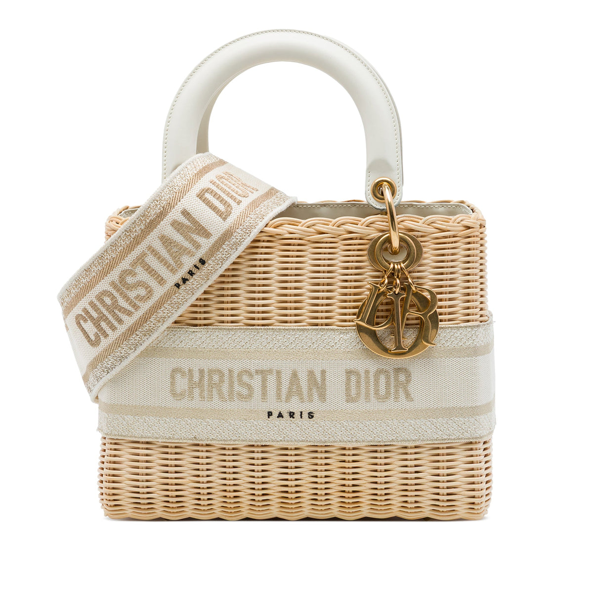 Dior Medium Wicker Oblique Lady Dior