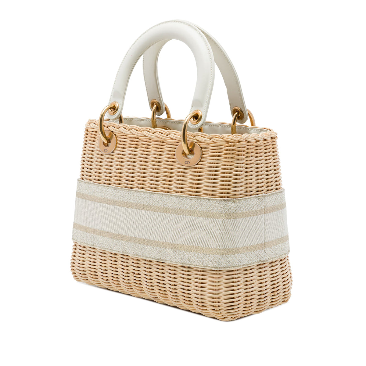 Dior Medium Wicker Oblique Lady Dior