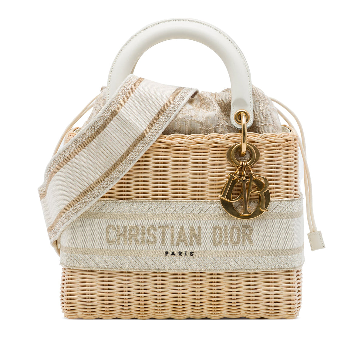 Dior Medium Wicker Oblique Lady Dior