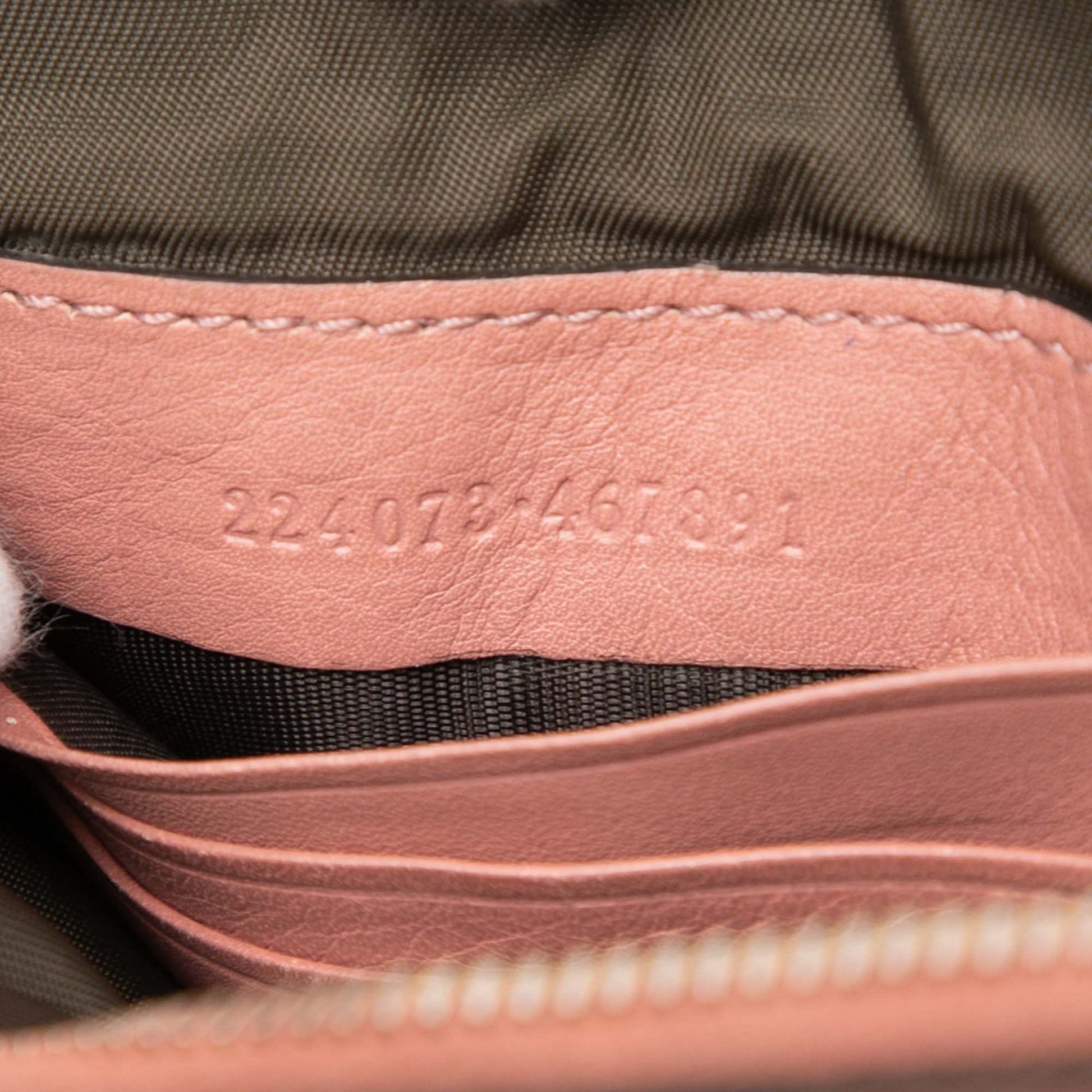 Gucci Guccissima Wristlet Clutch