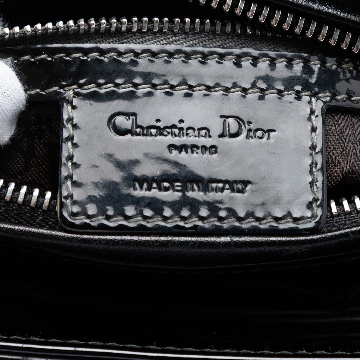 Dior Medium Patent Cannage Lady Dior