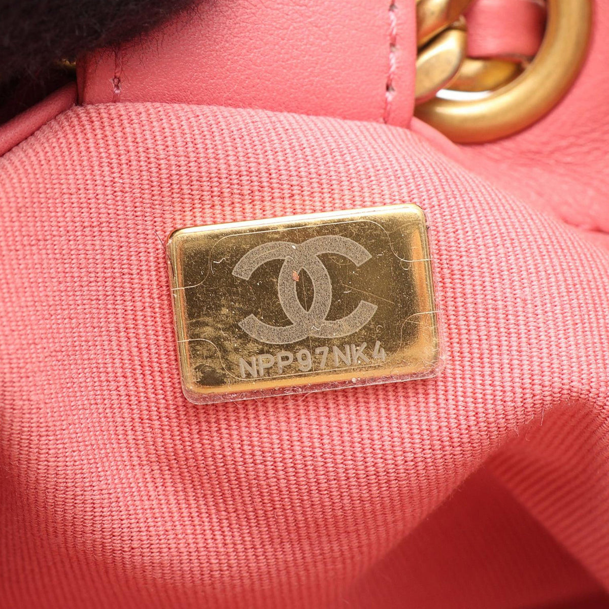 Chanel CC Quilted Lambskin Drawstring Bucket Bag