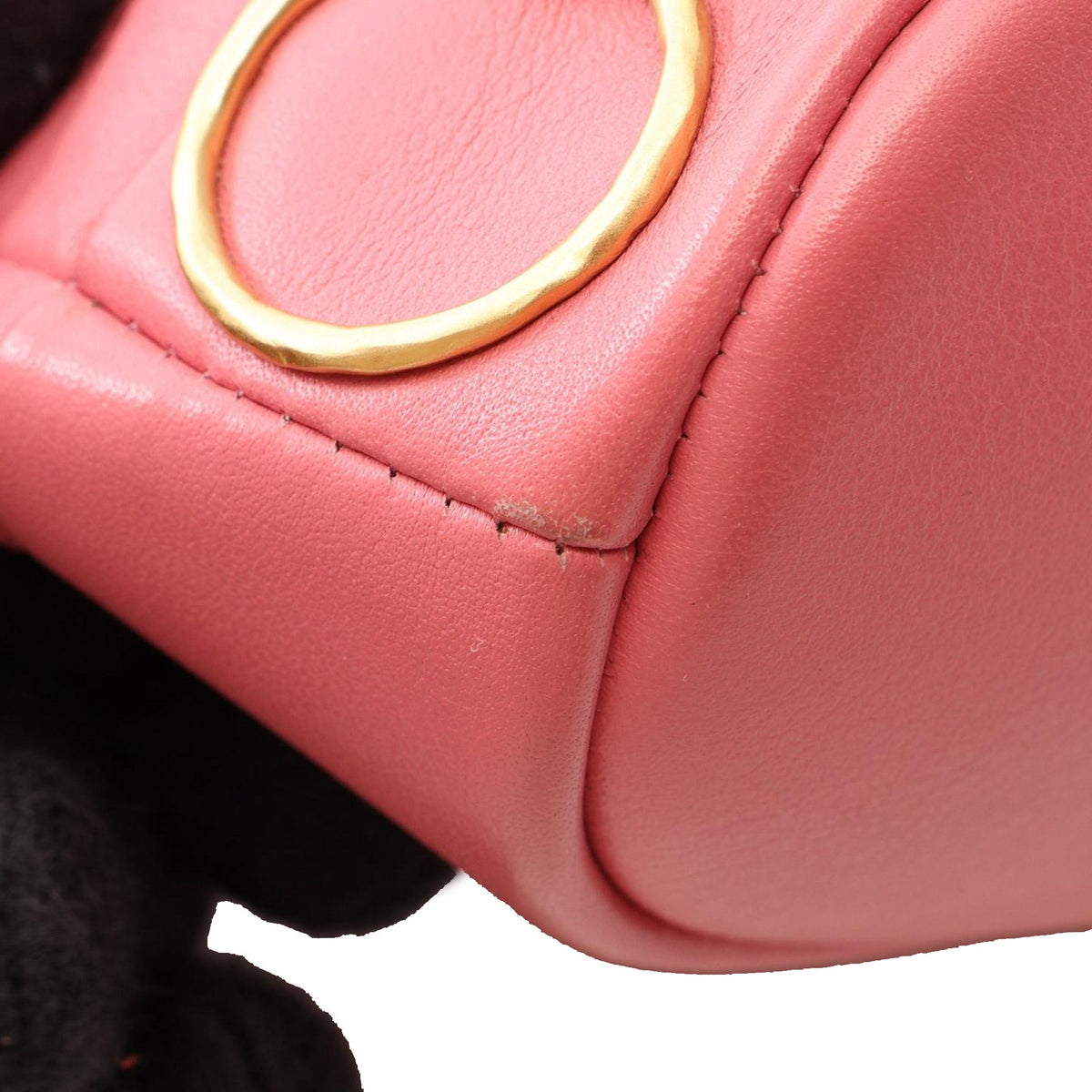 Chanel CC Quilted Lambskin Drawstring Bucket Bag