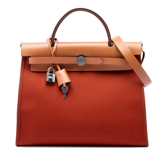 Hermès Toile Herbag Zip 31