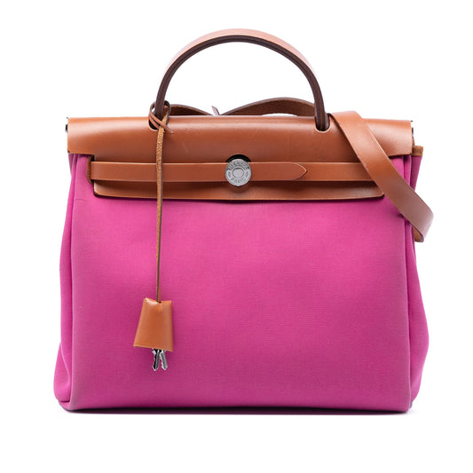 Hermès Toile Verso Herbag Zip 31