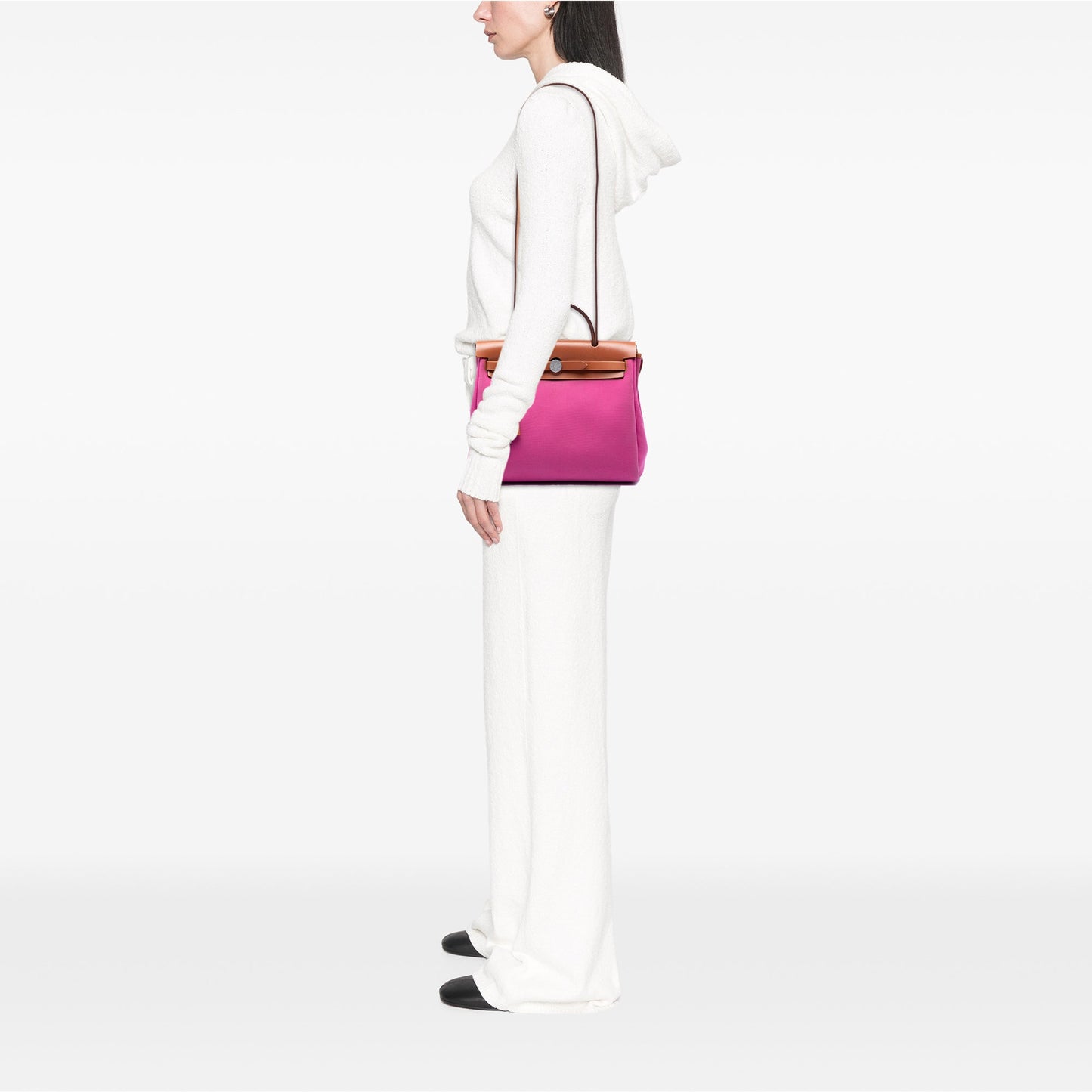 Hermès Toile Verso Herbag Zip 31