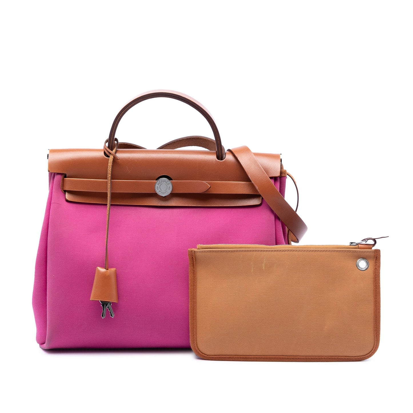 Hermès Toile Verso Herbag Zip 31