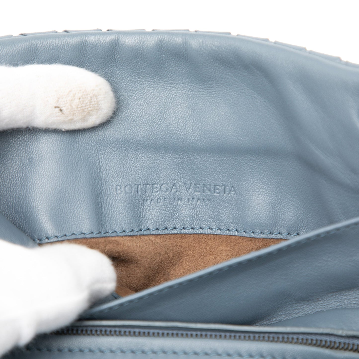 Bottega Veneta Mini Nappa Intrecciato Expandable Chain Flap Crossbody