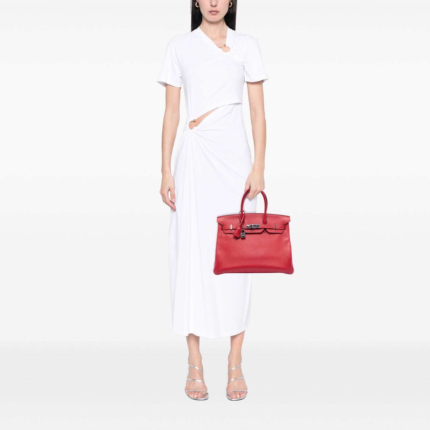 Hermès Clemence Birkin Retourne 35