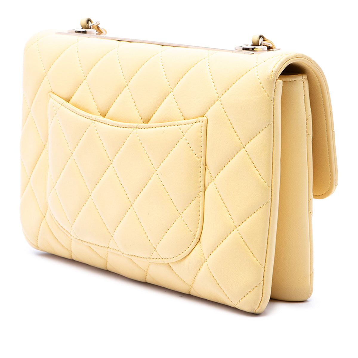 Chanel Quilted Lambskin Trendy CC Flap — Yellow