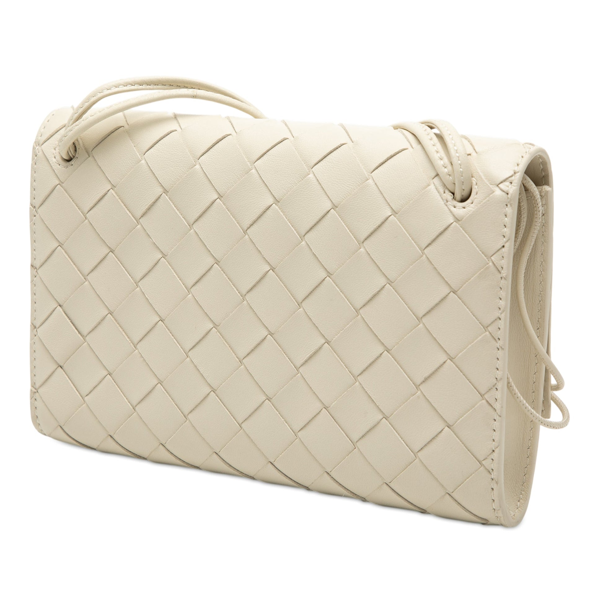 Bottega Veneta Nappa Intrecciato Andiamo Pouch on Strap
