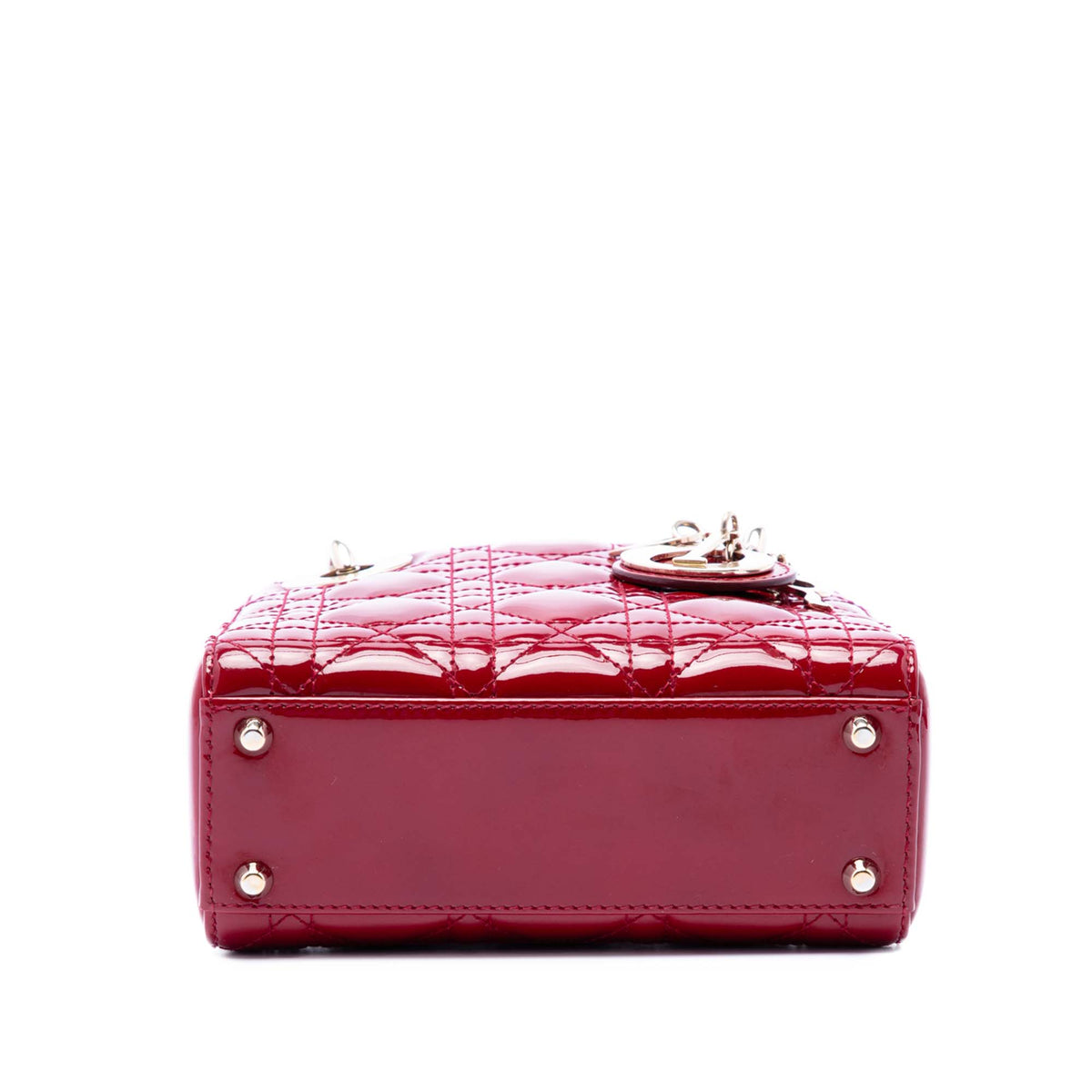 Dior Mini Patent Cannage Lady Dior
