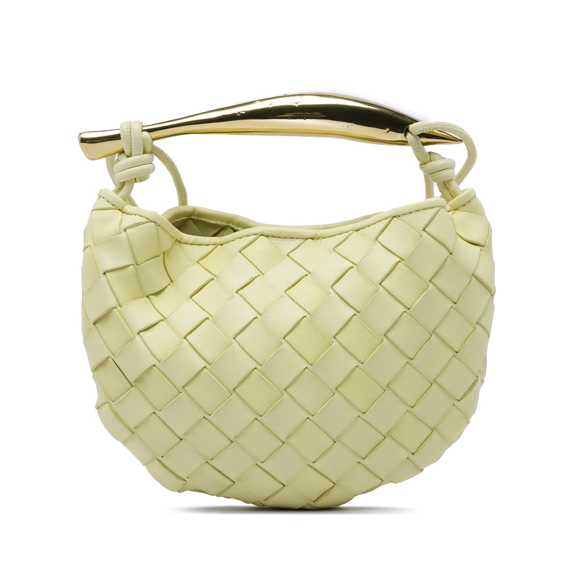 Bottega Veneta Mini Nappa Intrecciato Sardine