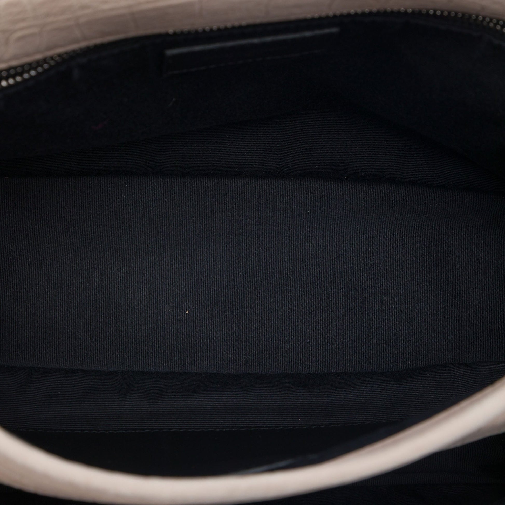 Saint Laurent Medium Croc Embossed Nubuck Niki