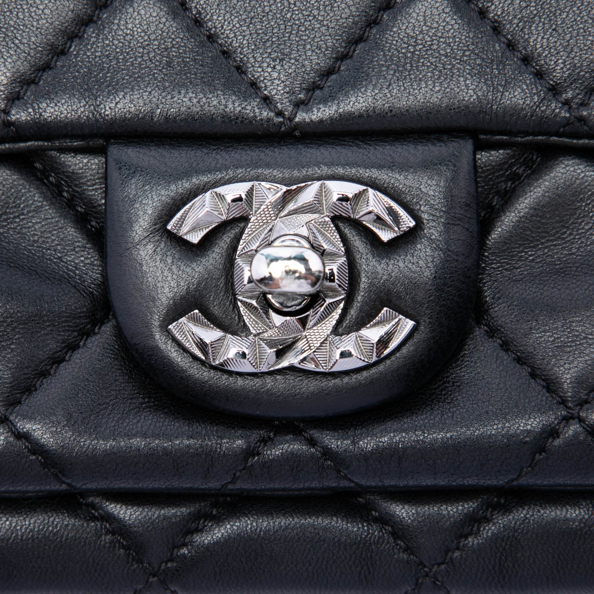 Chanel CC Quilted Lambskin Mineral Nights Flap