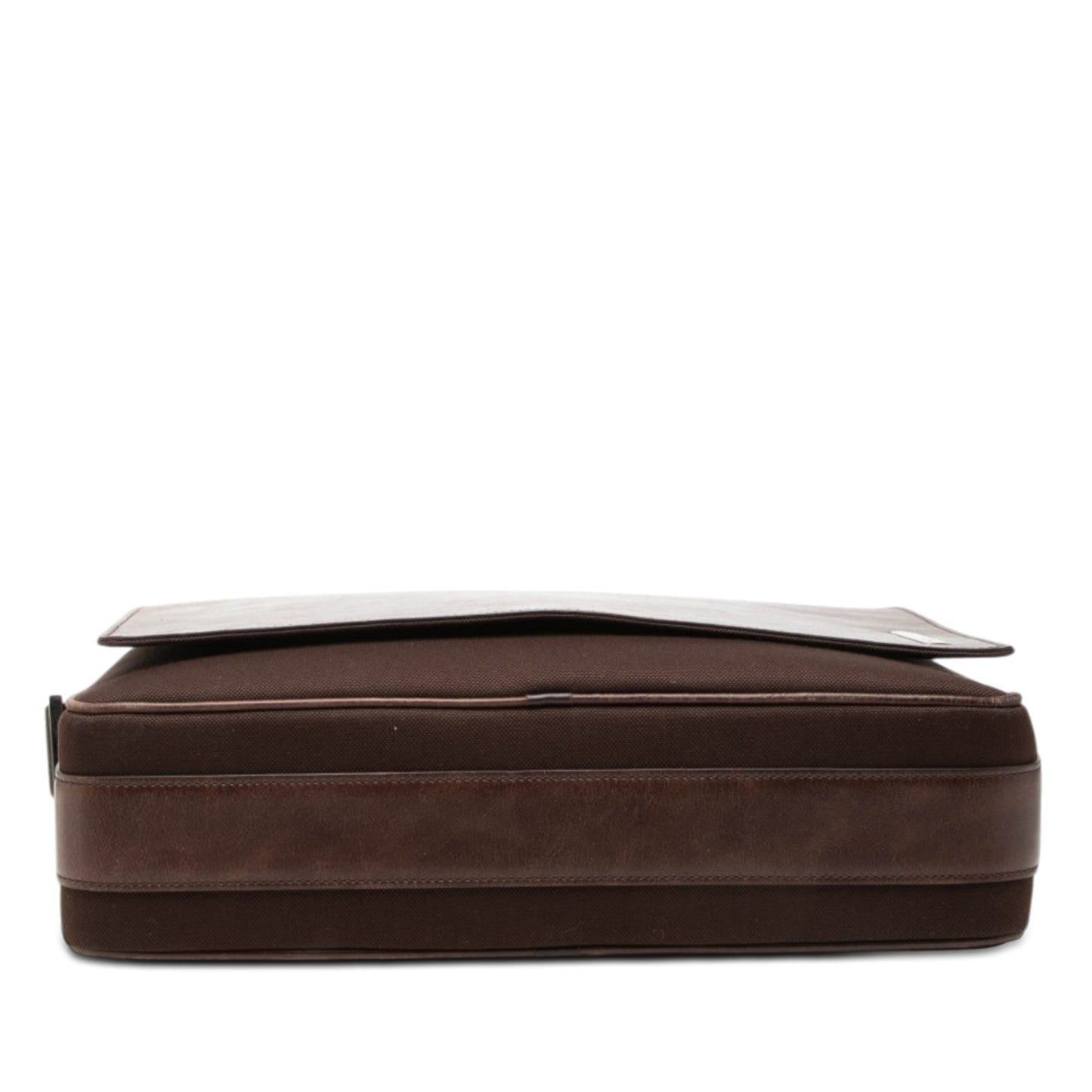 Cartier Leather and Canvas Santos Messenger Bag