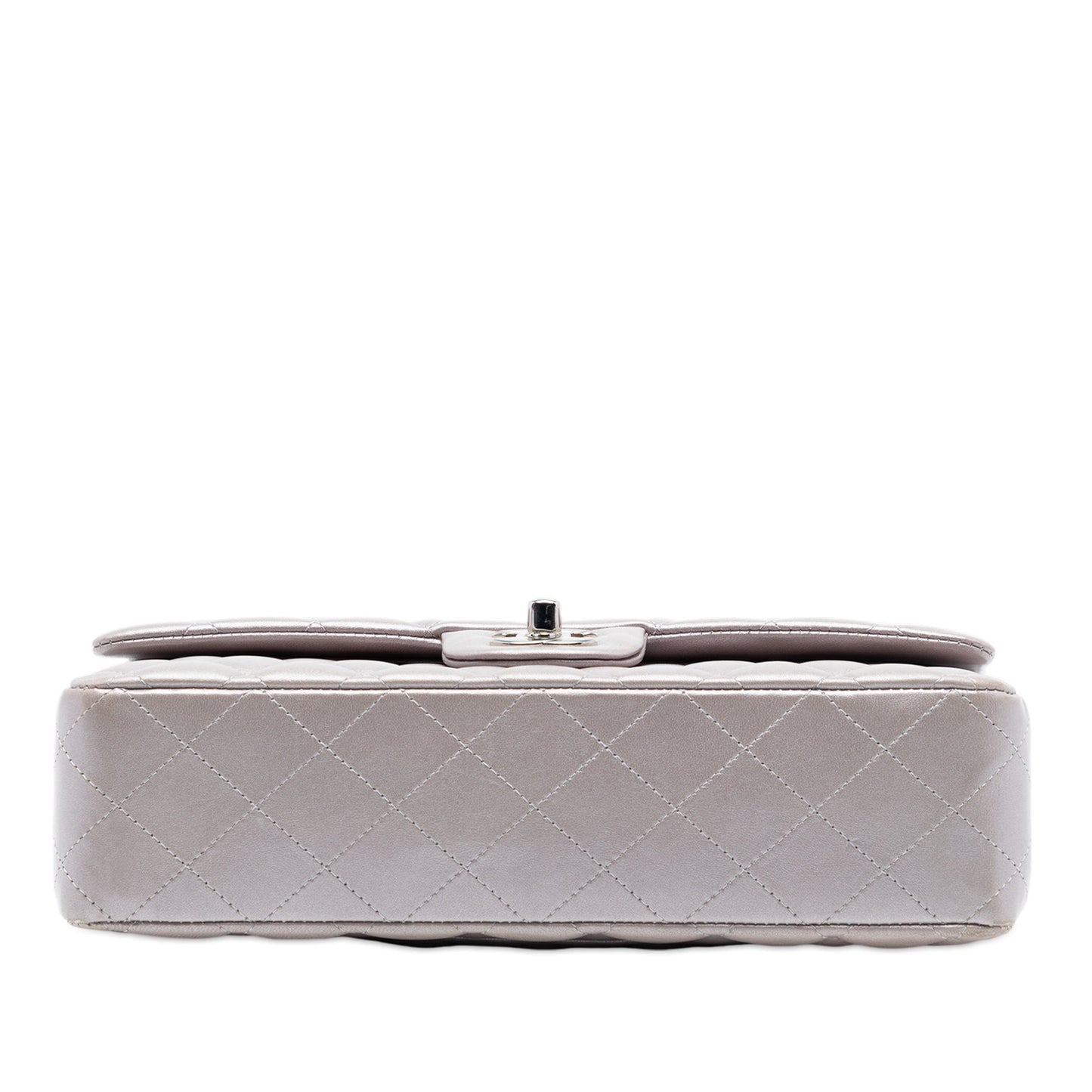 Chanel Medium Classic Metallic Lambskin Double Flap