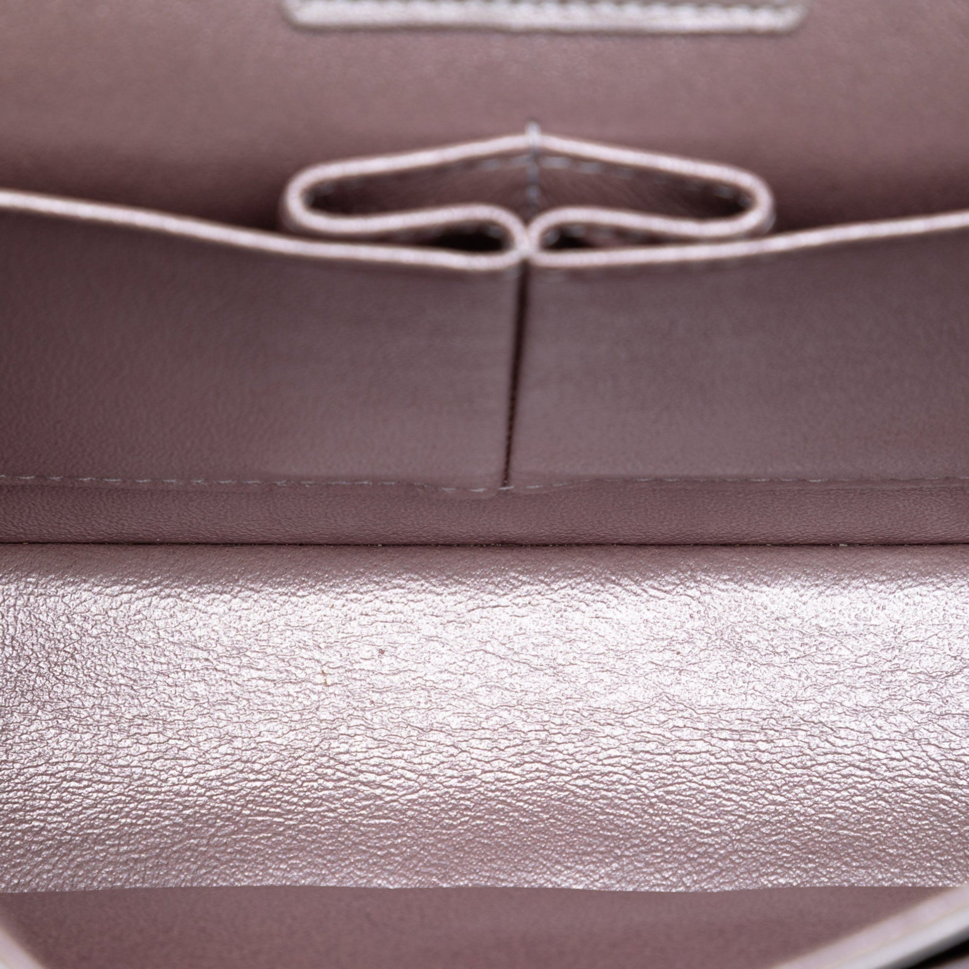 Chanel Medium Classic Metallic Lambskin Double Flap