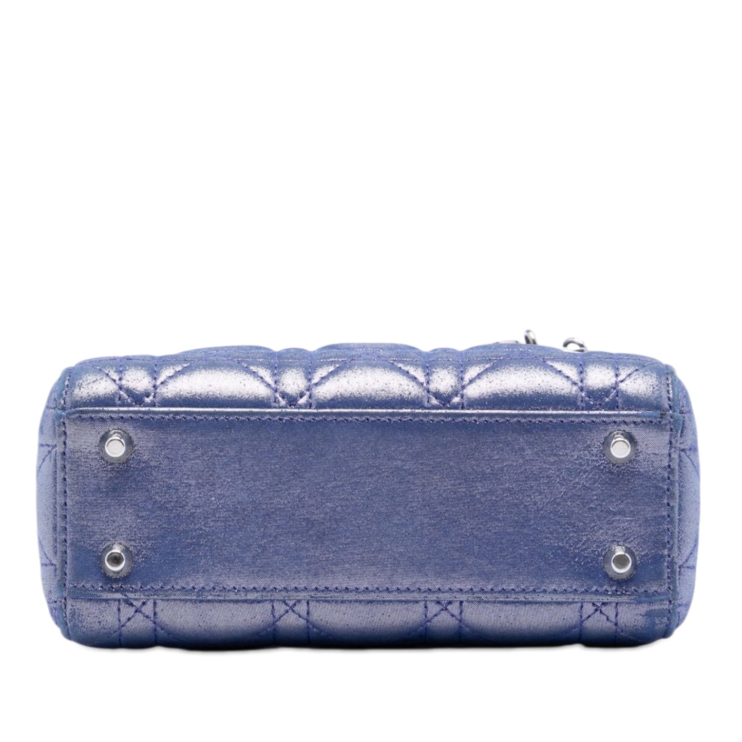 Dior Mini Iridescent Lambskin Cannage Lady Dior