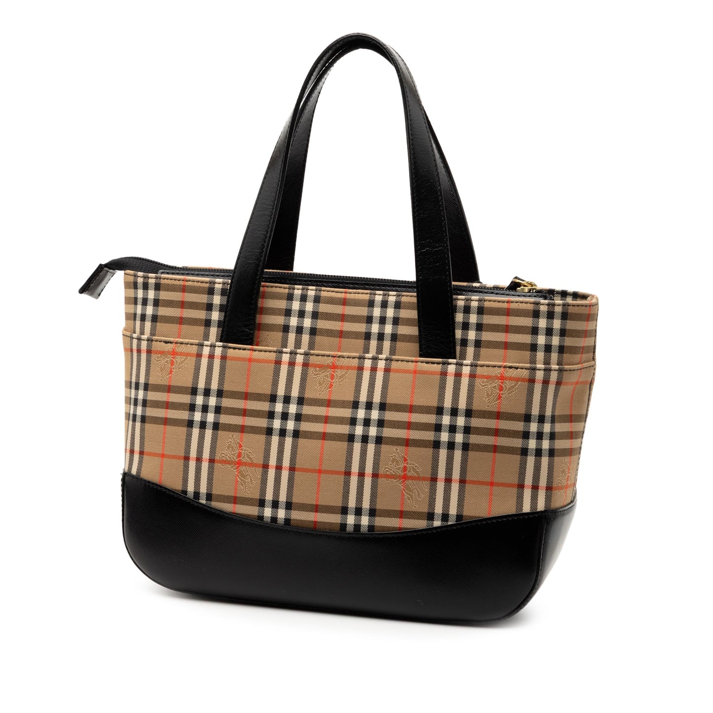 Burberry Haymarket Check Canvas Tote