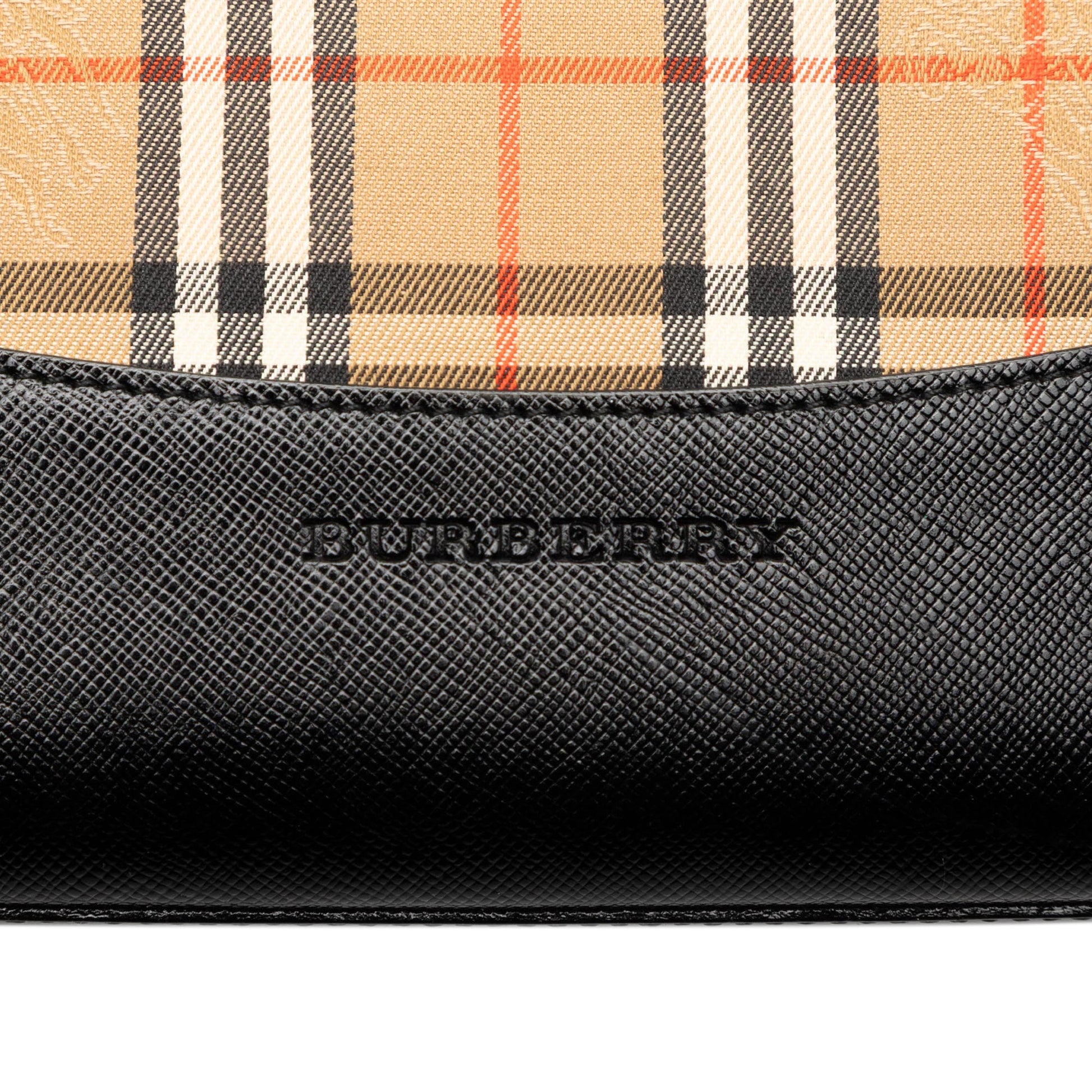 Burberry Haymarket Check Canvas Tote