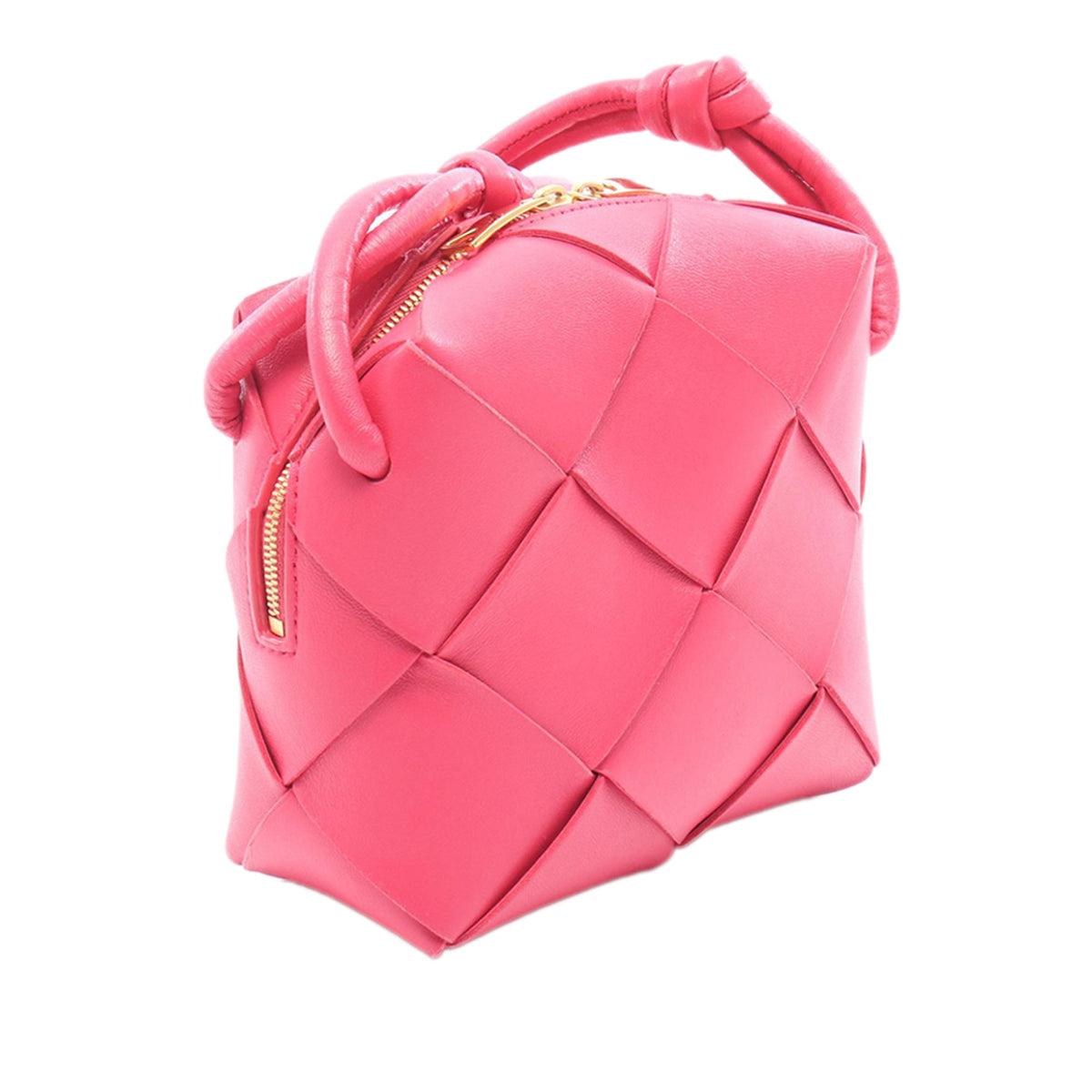 Bottega Veneta Mini Lambskin Intrecciato Cassette Camera Bag