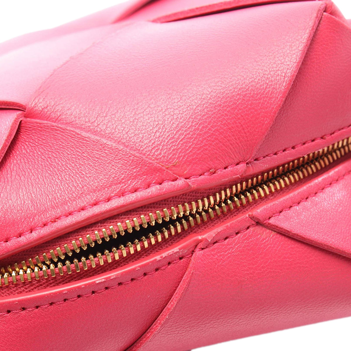 Bottega Veneta Mini Lambskin Intrecciato Cassette Camera Bag