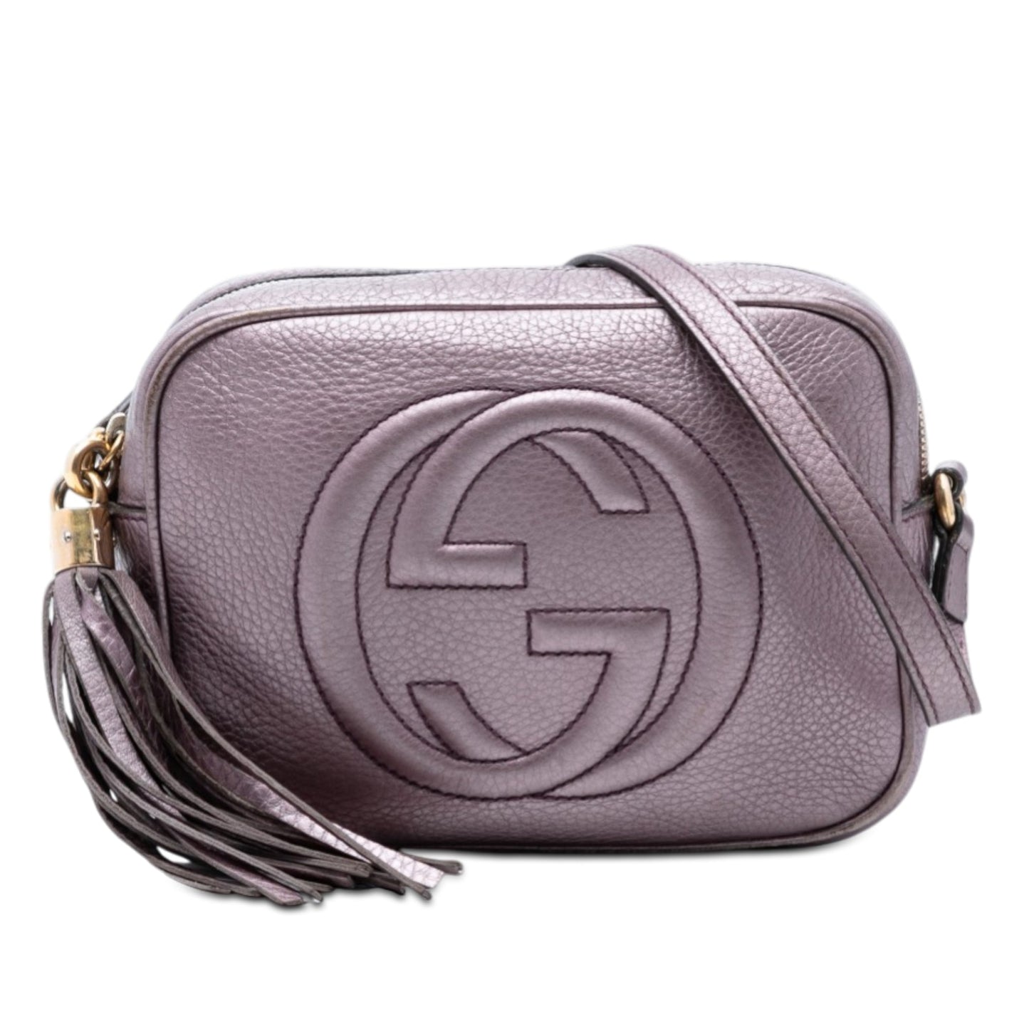 Metallic Leather Soho Disco Crossbody