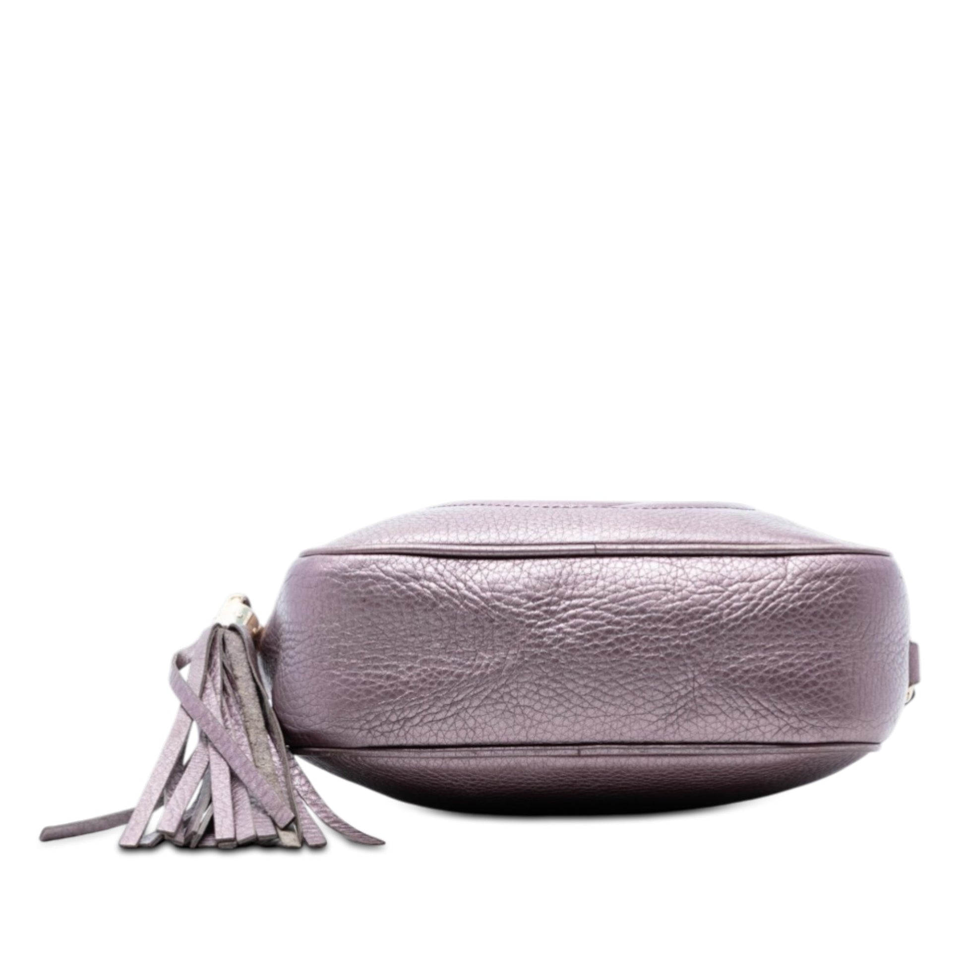 Metallic Leather Soho Disco Crossbody