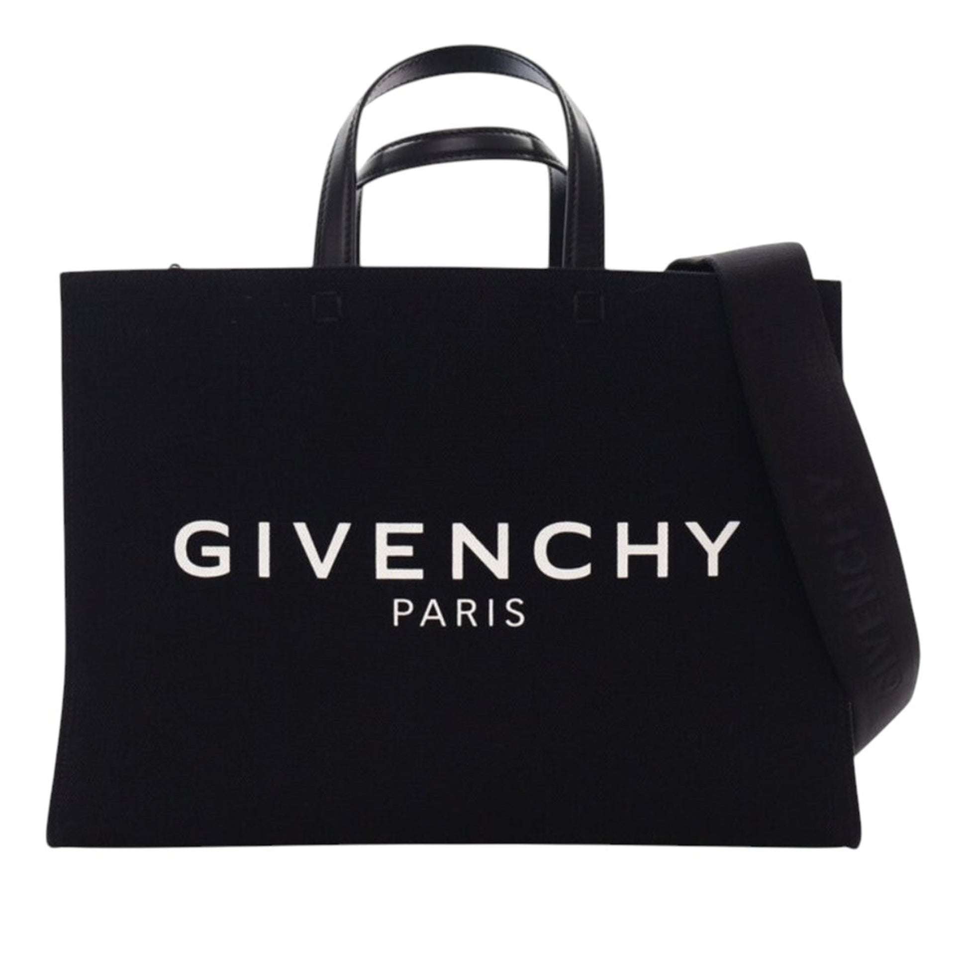 Givenchy Medium Canvas G Tote Shopping Bag