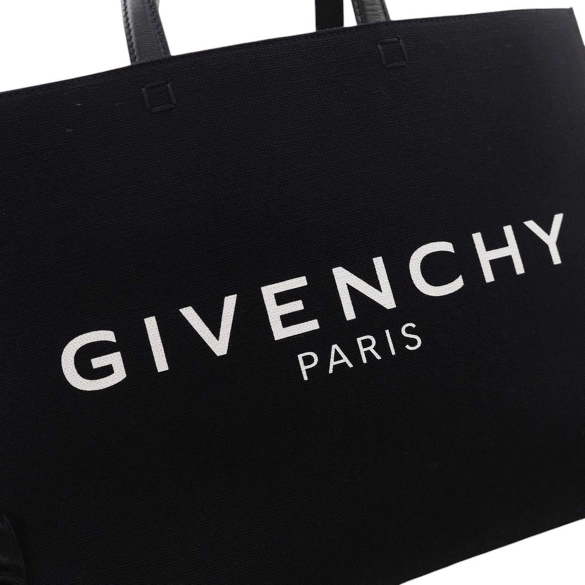 Givenchy Medium Canvas G Tote Shopping Bag