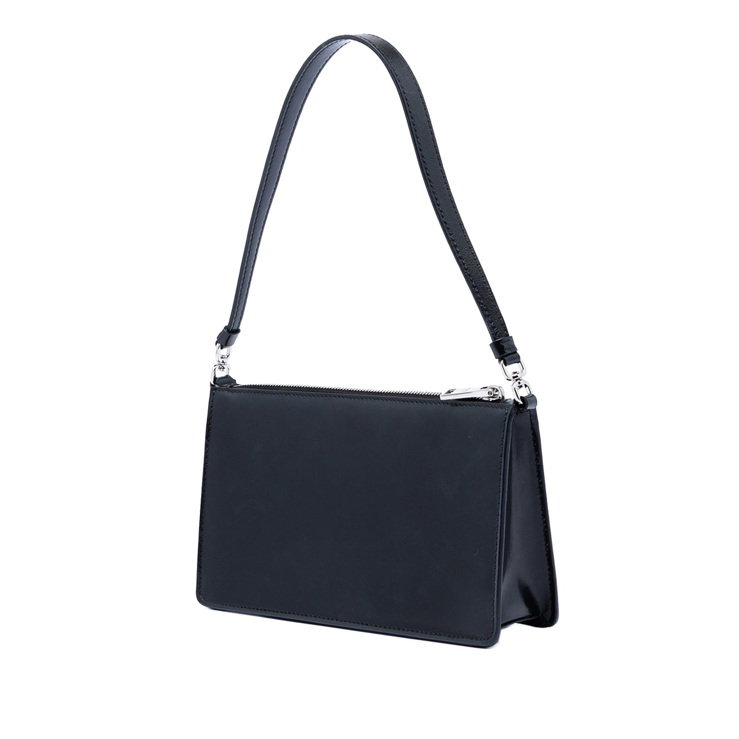 Mini Spazzolato Leather Shoulder Bag