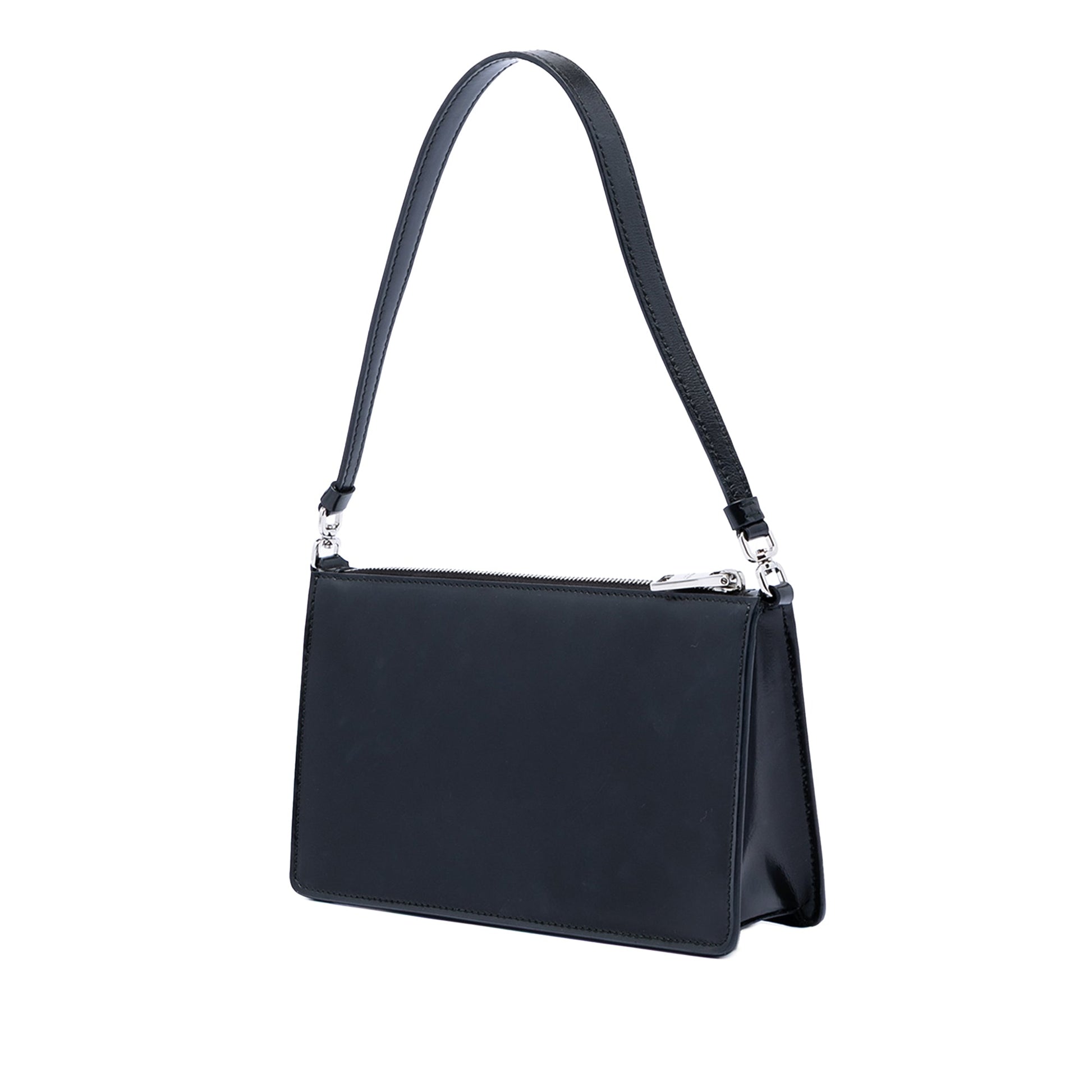 Mini Spazzolato Leather Shoulder Bag