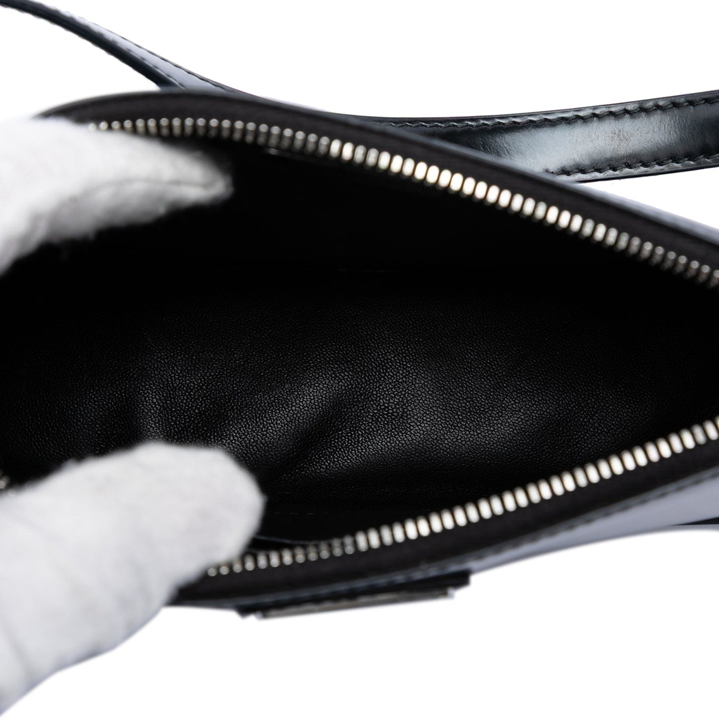 Mini Spazzolato Leather Shoulder Bag